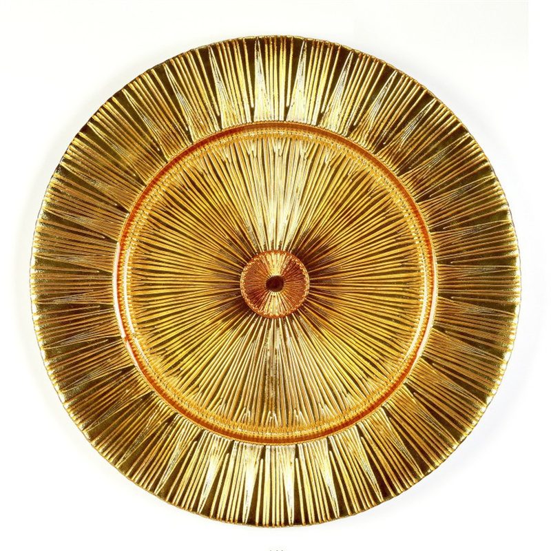 Wholesale Glass Charger Plate PZ-003 - Image 2